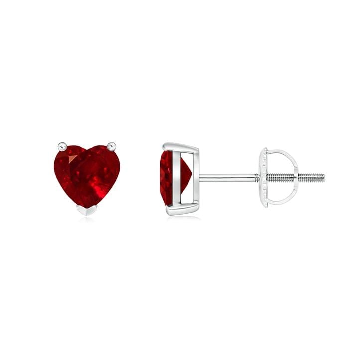 Garnet Kalp Küpe